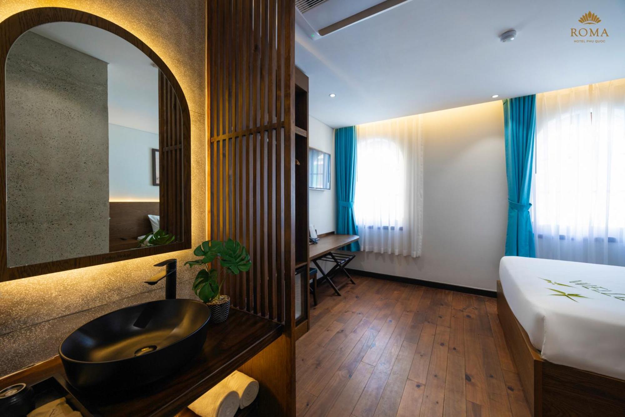 Roma Hotel Phu Quoc - Free Airport Shuttle & Sunset Town Tour מראה חיצוני תמונה