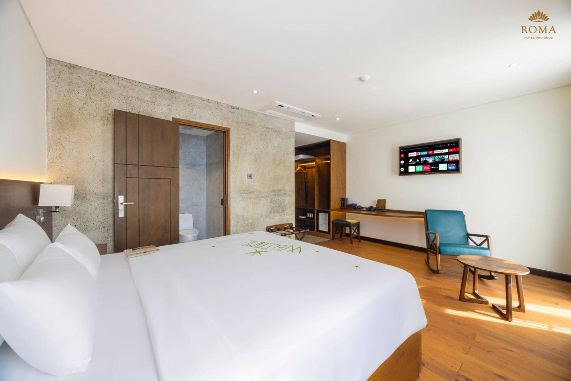 Roma Hotel Phu Quoc - Free Airport Shuttle & Sunset Town Tour מראה חיצוני תמונה