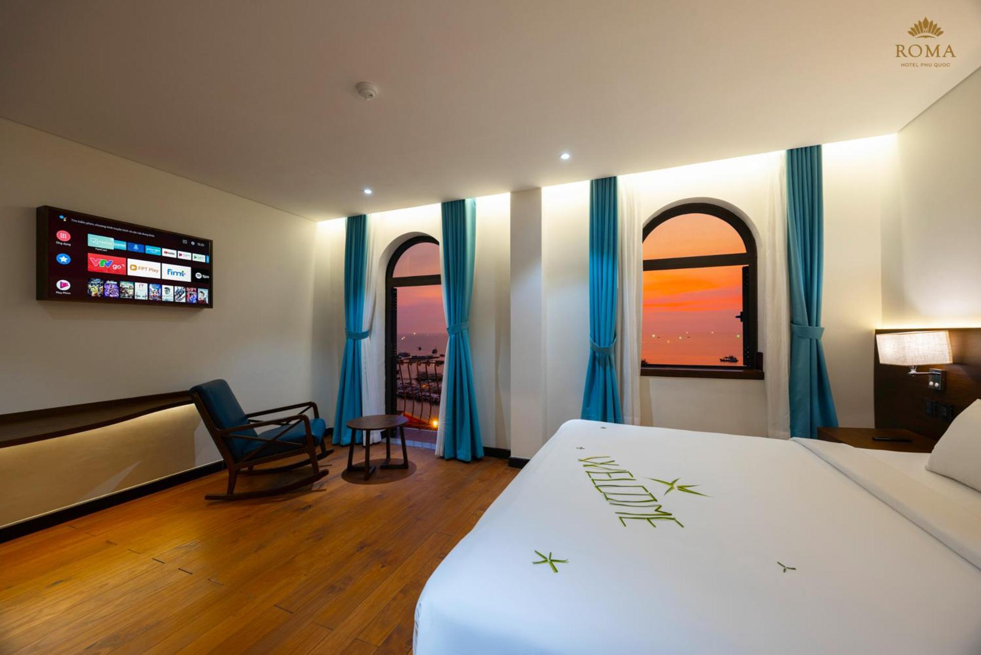 Roma Hotel Phu Quoc - Free Airport Shuttle & Sunset Town Tour מראה חיצוני תמונה