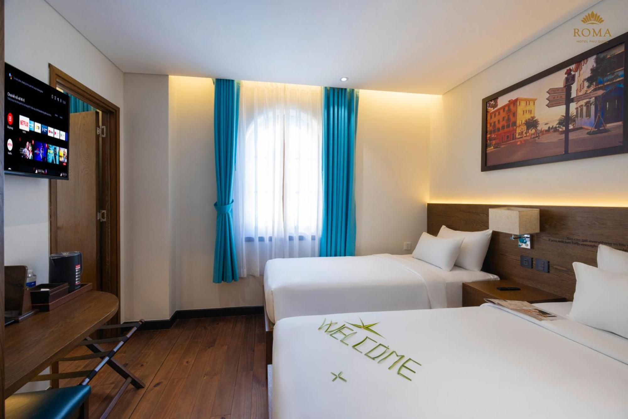 Roma Hotel Phu Quoc - Free Airport Shuttle & Sunset Town Tour מראה חיצוני תמונה