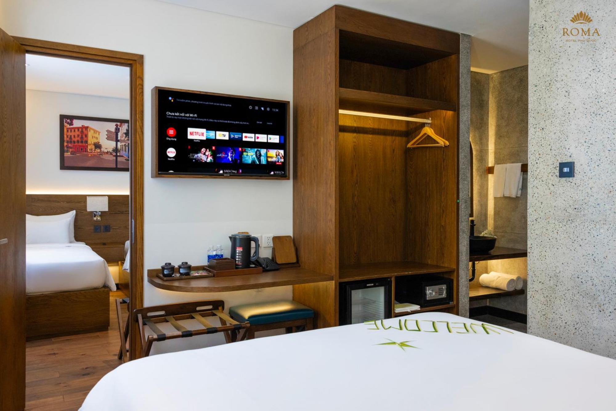 Roma Hotel Phu Quoc - Free Airport Shuttle & Sunset Town Tour מראה חיצוני תמונה
